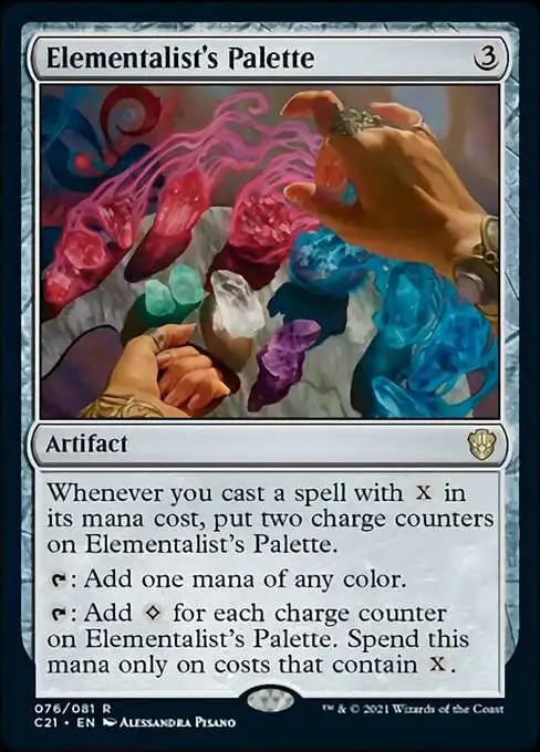 MtG Commander 2021 Rare Elementalist's Palette #76