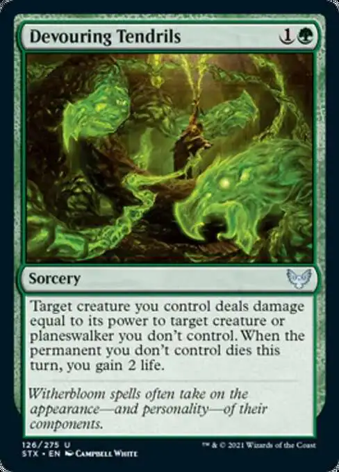 MtG Strixhaven: School of Mages Uncommon Devouring Tendrils #126