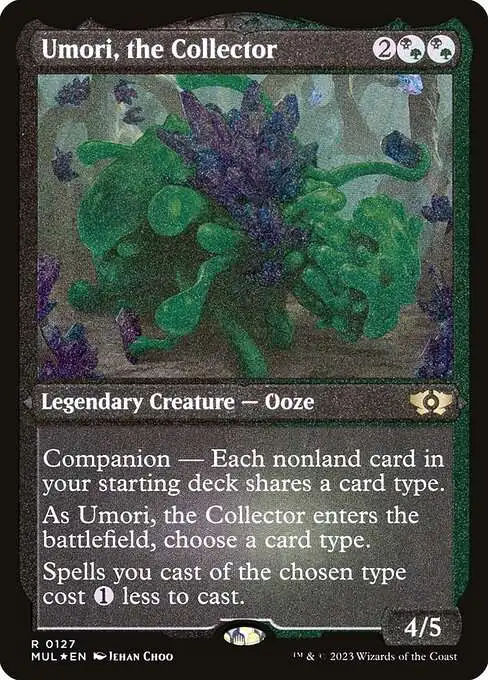 march of the machine rare cards Magic The Gathering March of the Machine Multiverse Legends Single Card Rare  Umori, the Collector 127 Foil Etched