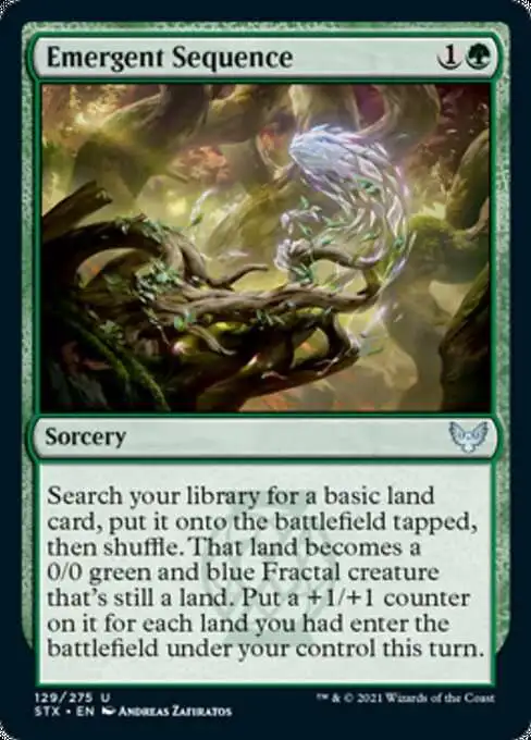 MtG Strixhaven: School of Mages Uncommon Emergent Sequence #129