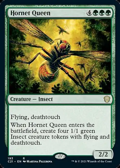 MtG Commander 2021 Rare Hornet Queen #193