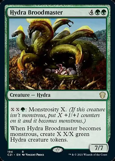 MtG Commander 2021 Rare Hydra Broodmaster #194