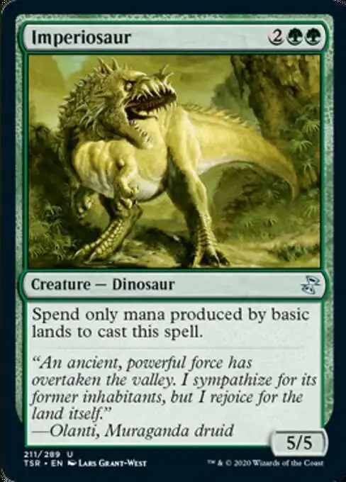 MtG Trading Card Game Time Spiral Remastered Uncommon Imperiosaur #211