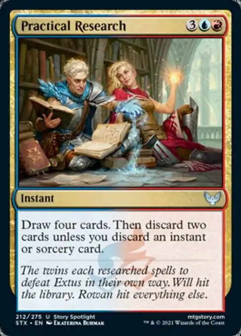 MtG Strixhaven: School of Mages Uncommon Practical Research #212