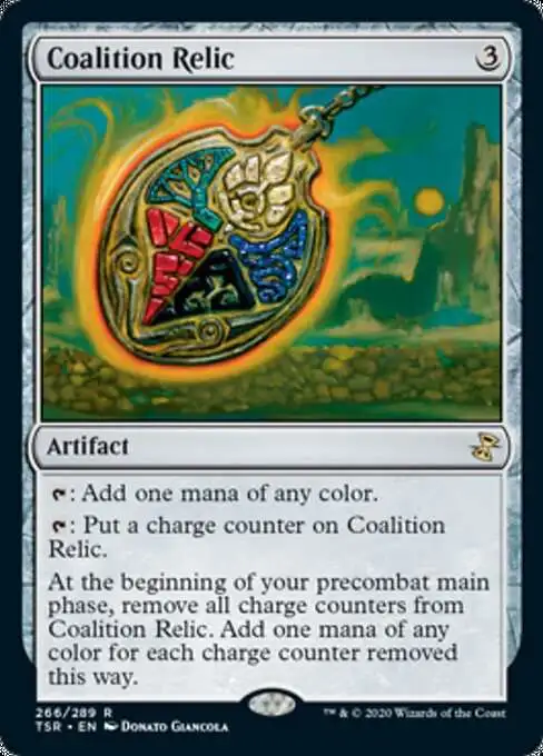 MtG Trading Card Game Time Spiral Remastered Rare Coalition Relic #266