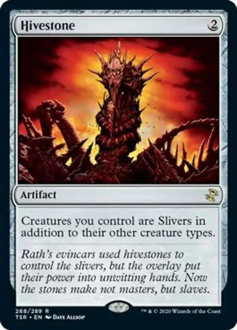 MtG Trading Card Game Time Spiral Remastered Rare Hivestone #268