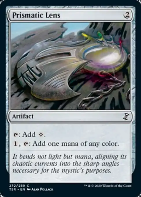 MtG Trading Card Game Time Spiral Remastered Common Prismatic Lens #272