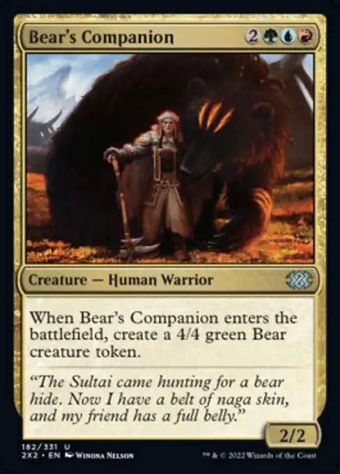 bear mtg cards Bearscape - Foil Extended Art