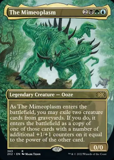 mtg borderless cards Shadow of the Enemy (Borderless Poster) (Serialized) [The Lord of the main image 1