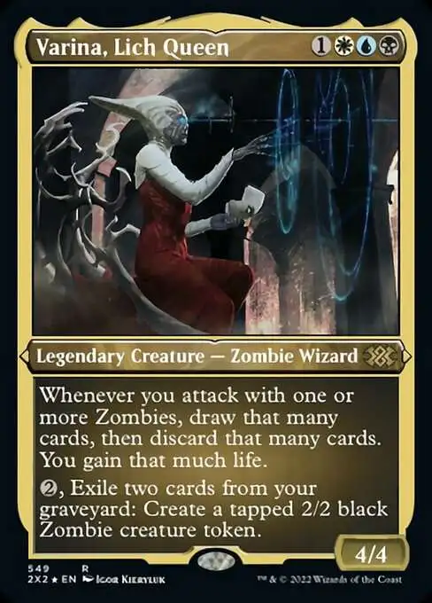 aerith gainsborough mtg card Amazon.com: Zettokete MTG Commander Deck Box with Dual Commander Display,  Patented Card Deck Box Fits 100 Double-Sleeved Cards, MTG Card Case with  Dice Tray, 2 Dividers, 2 Magnetic Holders, Black & Green :