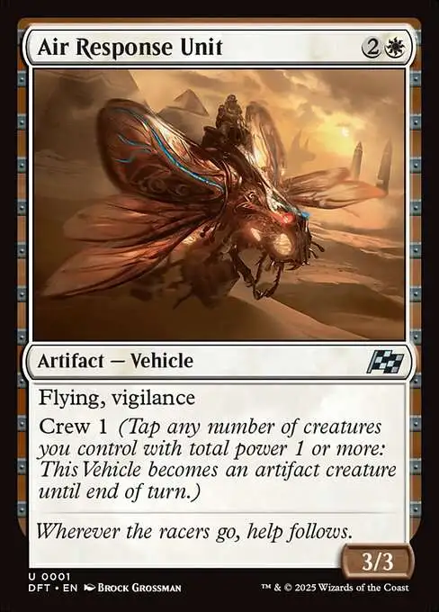 MtG Aetherdrift Uncommon Air Response Unit #1