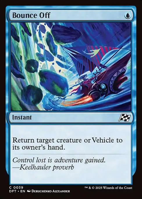 MtG Aetherdrift Common Bounce Off #39