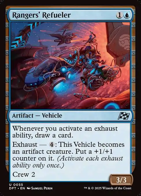 MtG Aetherdrift Uncommon Rangers' Refueler #55