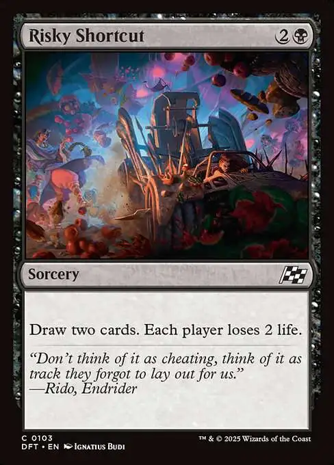 mtg aetherdrift card Magic: The Gathering Collector Booster (1 Pack of 15 Cards) : Toys & Games sided tokens MtG Aetherdrift Common Risky Shortcut