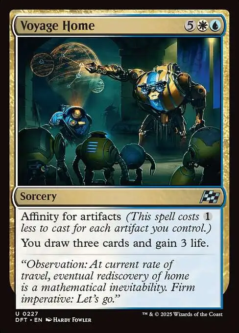 MtG Aetherdrift Uncommon Voyage Home #227