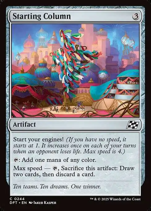 MtG Aetherdrift Common Starting Column #244