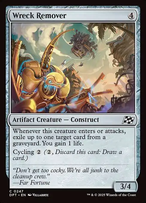 MtG Aetherdrift Common Wreck Remover #247