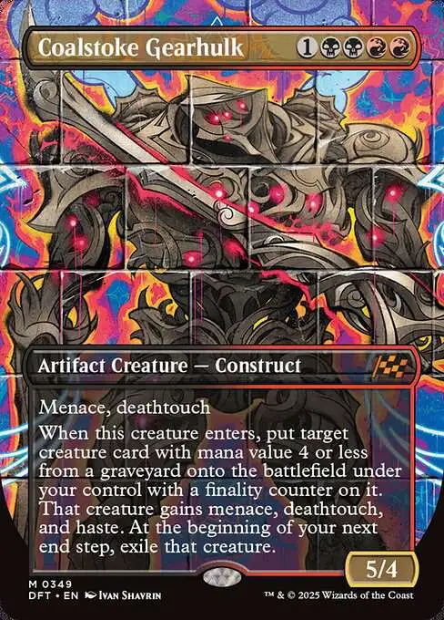 Magic The Gathering Aetherdrift Single Card Mythic Rare Coalstoke