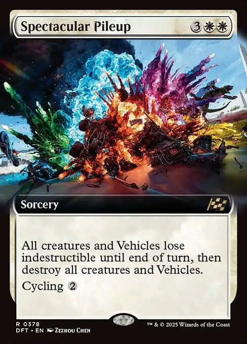 mtg aetherdrift expensive cards Rare Repurposing Bay [Extended Art] #380 (If you have no speed Magic the Gathering Aetherdrift Rare