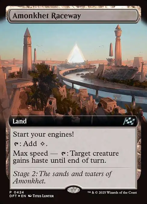 MtG Aetherdrift Uncommon Amonkhet Raceway #424 [Finish Line Bundle]