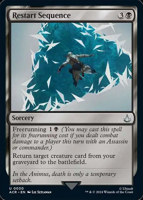 MtG Assassin's Creed Uncommon Restart Sequence #30