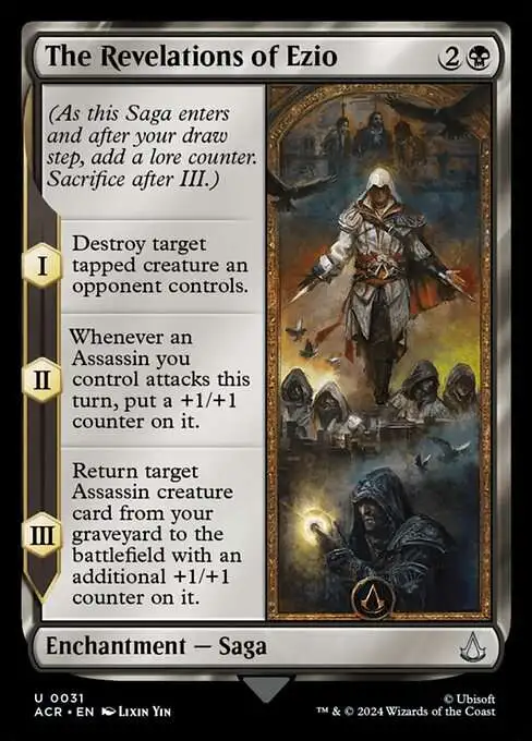 ezio mtg cards Ezio Auditore da Firenze (Showcase) [Assassin's Creed]