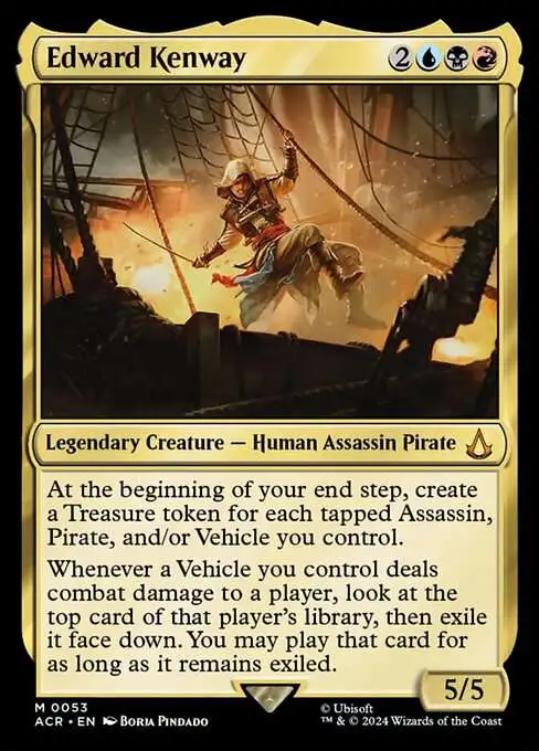 assassins creed mtg cards Magic: The Gathering - Assassin's Bundle | 9 Beyond Boosters + Accessories Slip into the shadows with Assassins Creed Beyond Boosters and master the art of stealth Magic The Gathering Assassins Creed