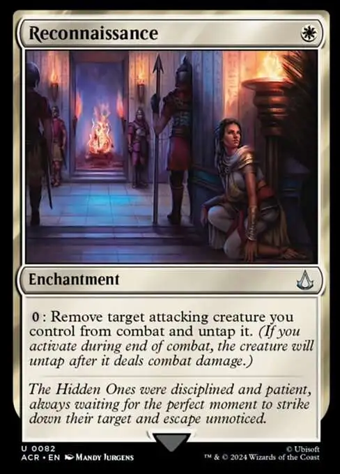 Magic The Gathering Assassins Creed Single Card Uncommon Reconnaissance 82  - ToyWiz