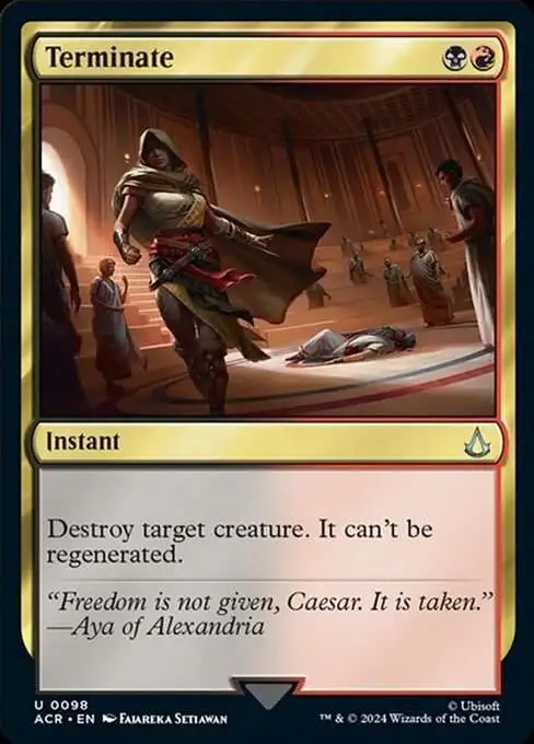 tron cards mtg Magic The Gathering - Universes Beyond - Assassin's Creed