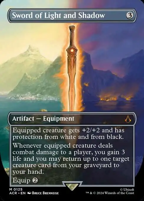 Magic The Gathering Assassins Creed Single Card Mythic Rare Sword