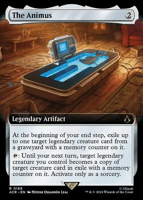 MtG Assassin's Creed Rare The Animus #168 [Extended Art]