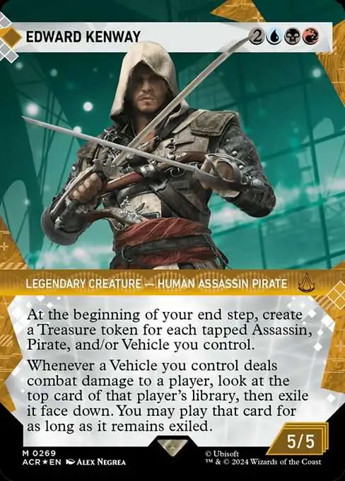assassin's creed mtg rare cards Magic: The Gathering - Collector Booster Box | 12 Collector Boosters (10 in Each Pack) create a tapped and attacking token thats a copy of it Magic: The Gathering - Assassin's