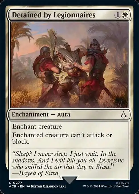 MtG Assassin's Creed Common Detained by Legionnaires #277