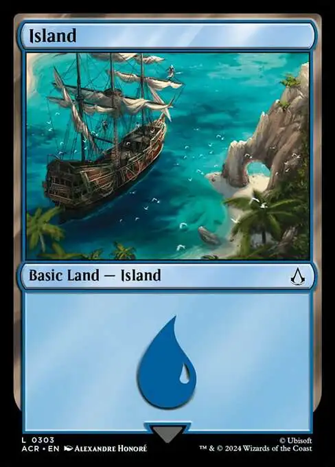 MtG Assassin's Creed Common Island #303