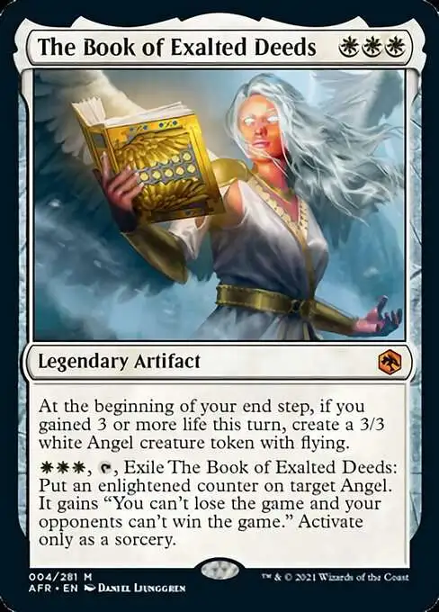 exalted mtg cards Angel [Judge Gift 2006] Whenever Exalted Angel deals damage Exalted Angel - From the