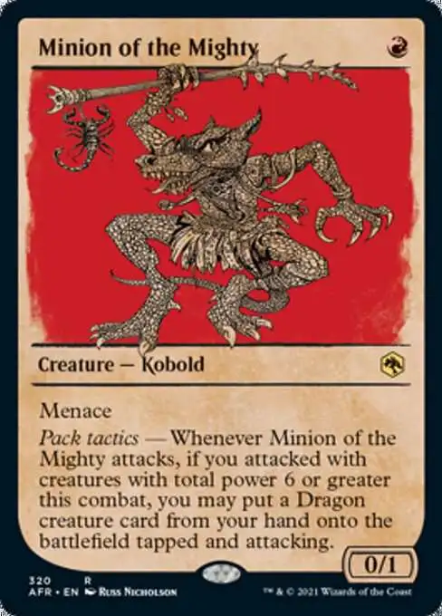 Minion of the Mighty (foil) (showcase)
