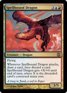 MtG Alara Reborn Rare Foil Spellbound Dragon #90