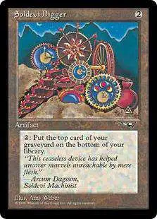 MtG Alliances Rare Soldevi Digger