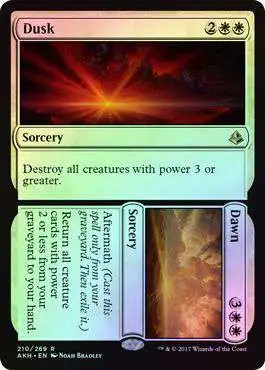 MtG Trading Card Game Amonkhet Rare Foil Dusk // Dawn #210