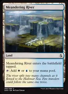 MtG Trading Card Game Amonkhet Common Meandering River #283