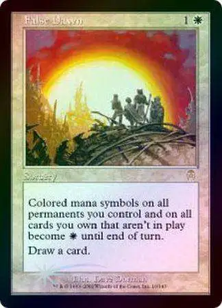 MtG Apocalypse Rare Foil False Dawn #10
