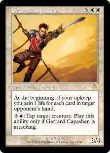 MtG Apocalypse Rare Foil Gerrard Capashen #11
