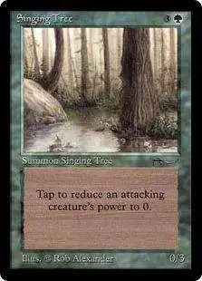 MtG Arabian Nights Rare Singing Tree