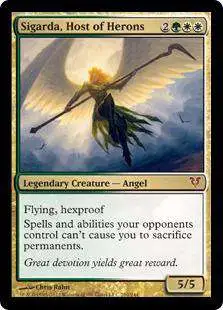 MtG Trading Card Game Avacyn Restored Mythic Rare Sigarda, Host of Herons #210 [Japanese]