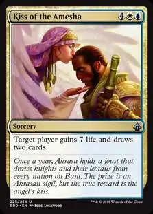 MtG Trading Card Game Battlebond Uncommon Kiss of the Amesha #225
