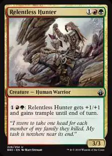 MtG Trading Card Game Battlebond Uncommon Relentless Hunter #226