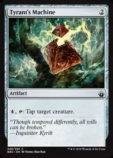 MtG Trading Card Game Battlebond Common Tyrant's Machine #248
