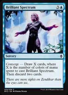 Brilliant Spectrum [Battle for Zendikar] Lightly Played