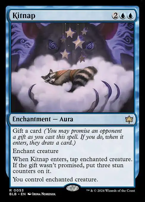 MtG Bloomburrow Rare Kitnap #53