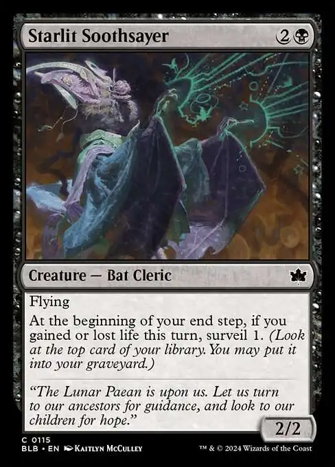 mtg best cards in bloomburrow Stella Lee, Wild Card main image 1